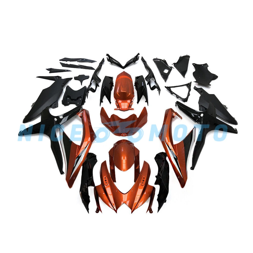 ABS Plastic Motorcycle Fairing Kits Fit For GSXR 600 750 K8  K9 2008 2009 2010 GSXR600 GSXR750 Panel Kit