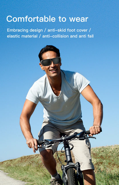 4K HD Smart Glasses Camera Mini Eyewear Camcorder for Outdoor Cycling Driving Video Recordings