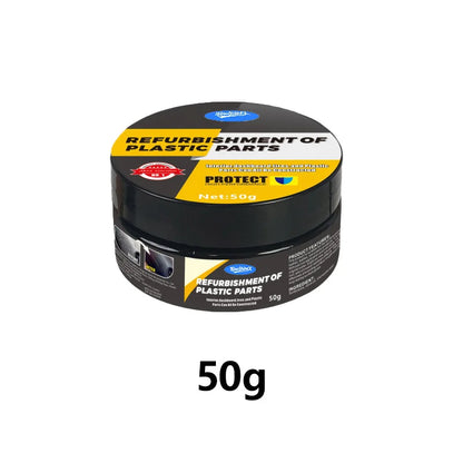 Automotive Plastic Repair Agent-Interior And Exterior Plastic Polishing Wax Scratch Repair Anti-Aging Cream Suitable For Tires