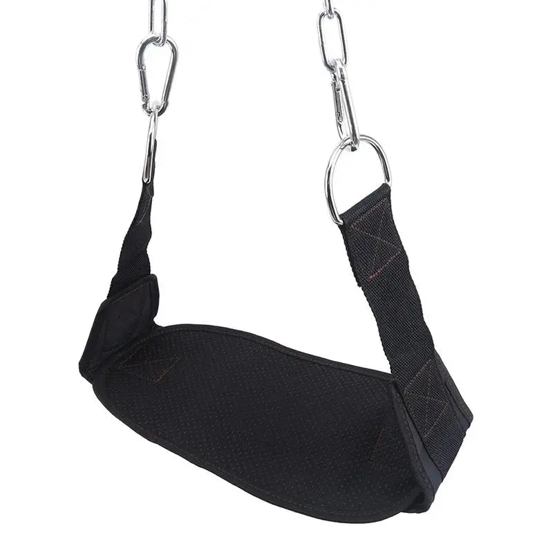 Useful Thicken Weight Lifting Belt With Chain Dipping Belt For Pull Up Chin Up Kettlebell Barbell Fitness Bodybuilding Gym Belt