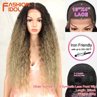 90% OFF Big Sale for Synthetic Wigs/Hair Products 13*4 Lace Front Wigs Cosplay Ship From USA