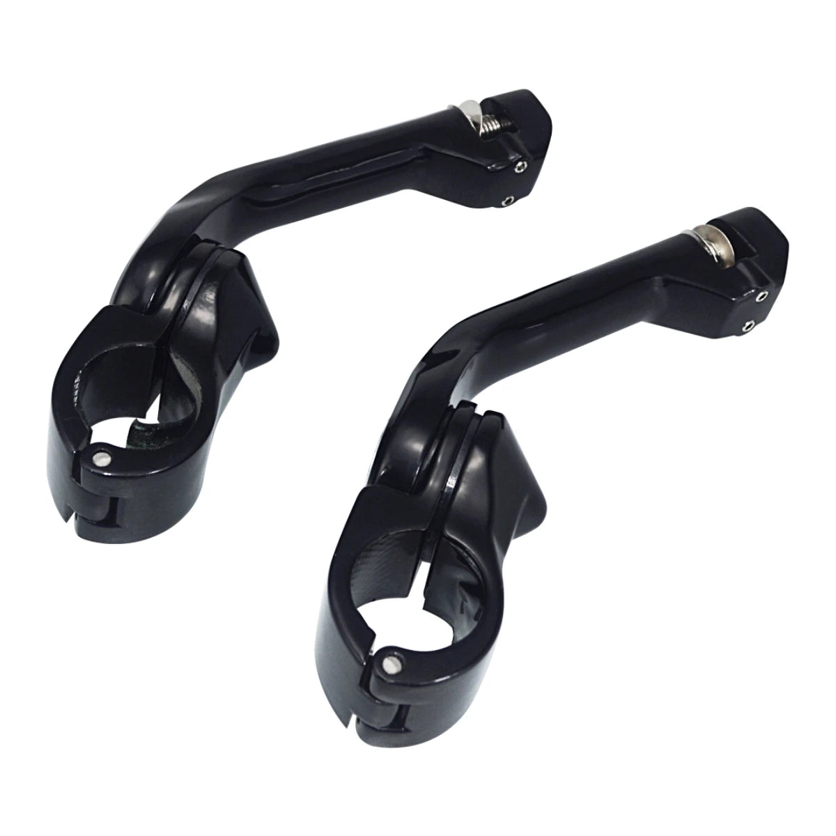 Motorcycle 1 1/4" Highway Footrest Engine Guard Mount Footpegs For Harley Road King Sportster 1200 Iron 883 Electra Street Glide