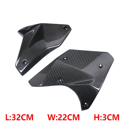 motorcycles For Kawasaki Ninja H2 H2R 2015-2024 Sur-Ron 100% Full Carbon Fiber Lower Fairing Winglets Fairings Motorcycles