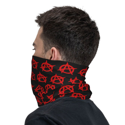 Custom 1 Percenter Essential Sons Bandana Neck Gaiter for Ski Camping Men Women Wrap Scarf TV Show Anarchy Headband Warmer