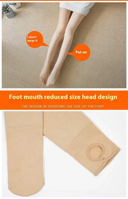 Thicken Thermal Tights Leggings Women Winter Fleece Velvet Thermo Stockings High Waist Elastic Slim Sexy