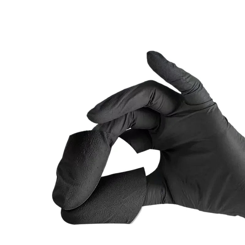 10/20/50/100PCS Black Nitrile Disposable Gloves for Work Latex Free Home Cleaning Glove Textured Mechanic Tattoo Hair Dye Beauty