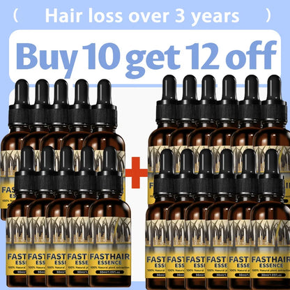 Hair Growth Essential Oil | Anti Hair Loss Regrowth Treatment,Nourishes Scalp & Strengthens Hair, Lightweight Non-Greasy Formula