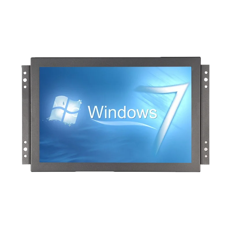 10.1 Inch 1920*1200 16:10 Metal Case Capacitive Touch Screen VESA Industrial Monitor With VGA HDMI BNC AV USB Port for CNC Kiosk