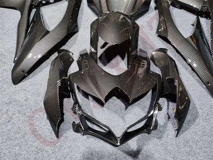 Carbon Fibre Gloss Motorcycle Fairings for Gsxr 600 750 K8 2008 2009 2010 Fairing Kit Gsxr600 Gsxr750 08-10 Bodyframe Cowl Shell