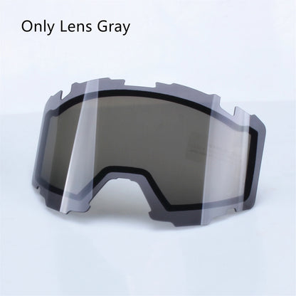 FXR Motorcycle Glasses Double Layer Anti Fog Lens Motocross Goggles Dirt Bike ATV Ski Goggles Moto Outdoor Cycling Sunglasses