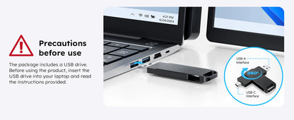 15.6 inch Triple Screen Extender for Laptop Mini PC 1080 FHD IPS External Extension Portable Dual Monitor For MAC Windows Chrome