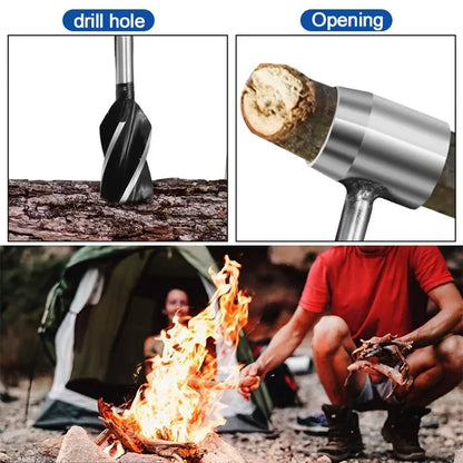 Sports Jungle Crafts Camping Bushcraft Accessories Auger Wrench Outdoor Survival Hand Drill Survival Gear Tool