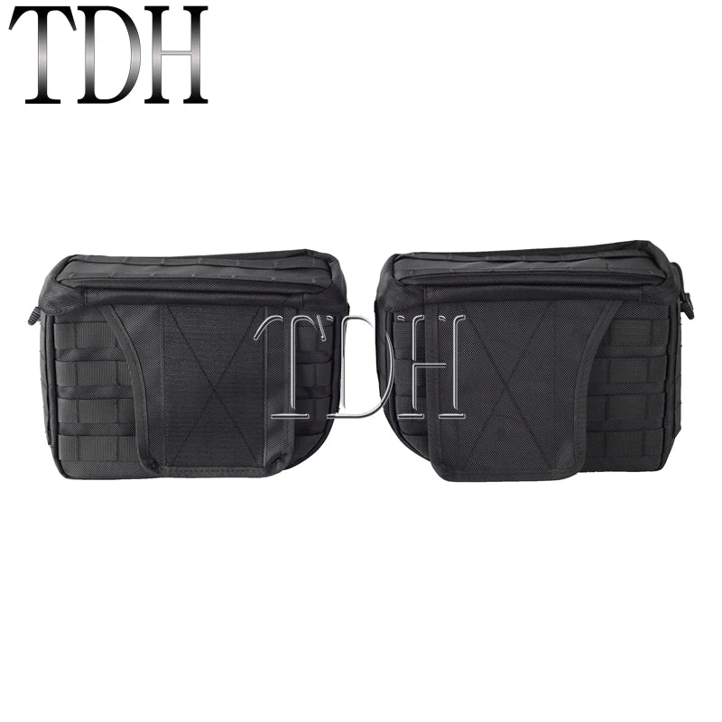 Motorcycle Saddlebag Side Tool Luggage Bag For Harley Dyna Softail Sportster XL Street Bob Low Rider FXD FXBB Travel Saddle Bags