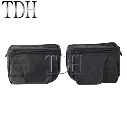 Motorcycle Saddlebag Side Tool Luggage Bag For Harley Dyna Softail Sportster XL Street Bob Low Rider FXD FXBB Travel Saddle Bags