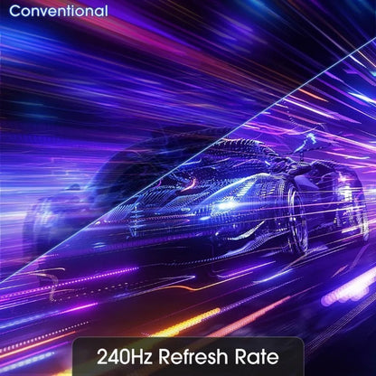 27 Inch Curved Gaming Monitor 240Hz FreeSync 1ms Response DP HDMI 99% sRGB Built-in Speakers