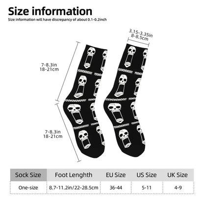 Fashion Men's Socks Harajuku Tony Tony Choppers Sock Luffys Zoros Trafalgar Law Anime Women's Socks Spring Summer Autumn Winter