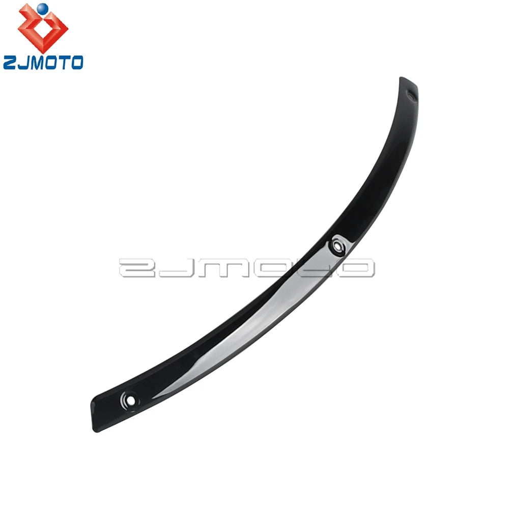 Steel Motorcycle Front Windshield Trim W/ Rubber Gasket For Harley Electra Street Tri Glide Touring Windscreen Strips 1996-2013