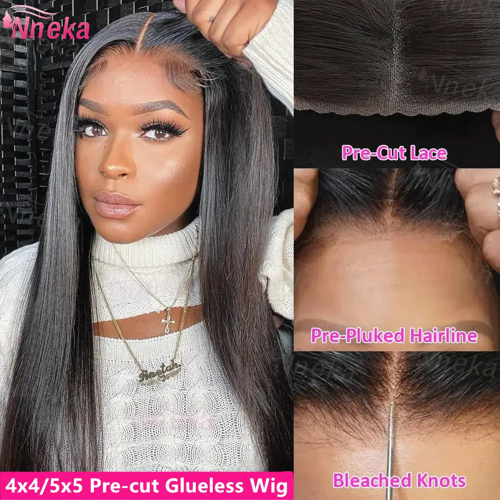 360 Hd Lace Frontal Wigs 13x6 13x4 Lace Wig Straight Human Hair Wigs 5x5 4X4 Glueless Straight Human Hair Wigs For Women 200%