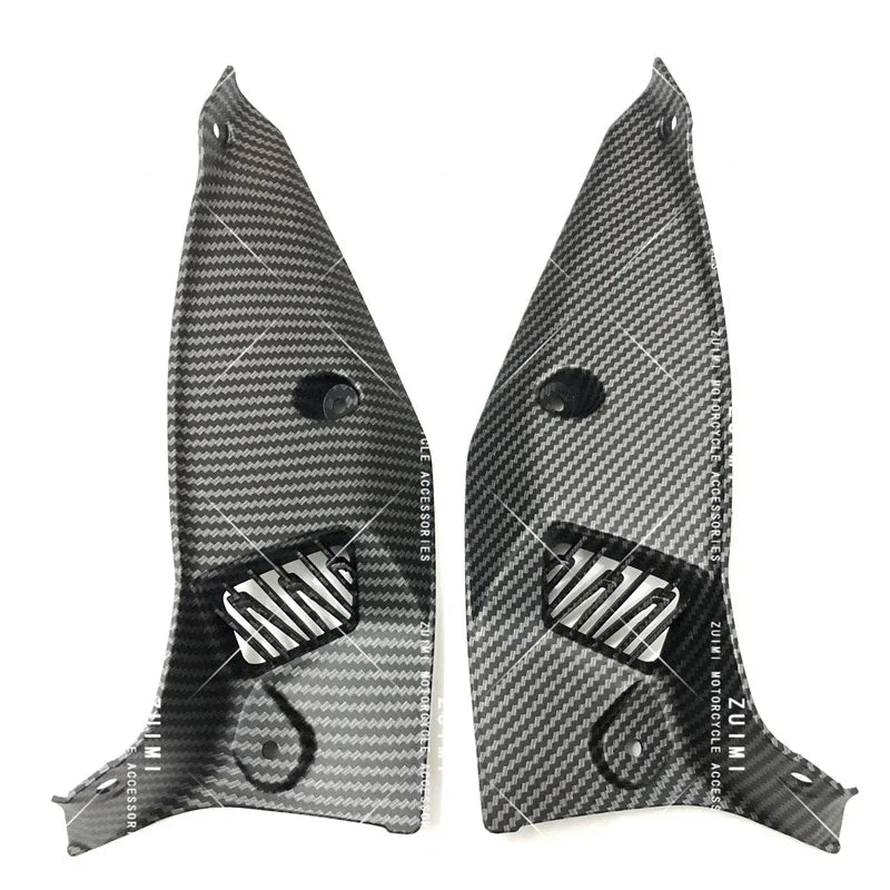 Suitable for carbon fiber Kawasaki Z900 2020-2023 motorcycle key switch cover link plate inner lining plate fairing housing
