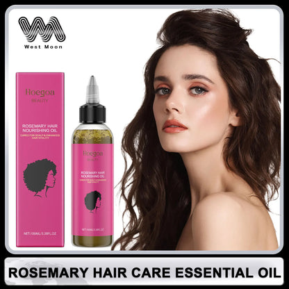 Rosemary Hair Essential Oil Reduce Hair Loss Repair Damaged Hair Prevent Hair Dryness Split Nourishing Soft Hair Care Products