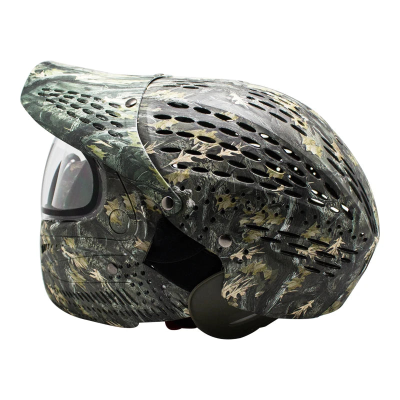 Leaves Camo Color Great III Paintball Mask Full Coverage Protector Helmet