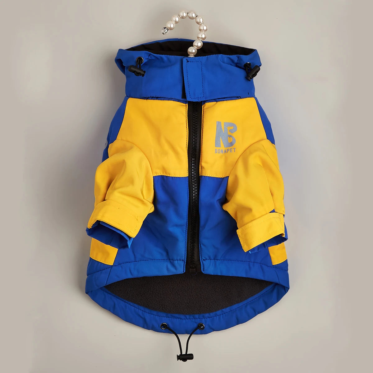 Fashion Winter Dog Jacket Waterproof Pet Raincoat Thick Fleece Warm Large Dogs Clothes Windproof Coat French Bulldog Chihuahua