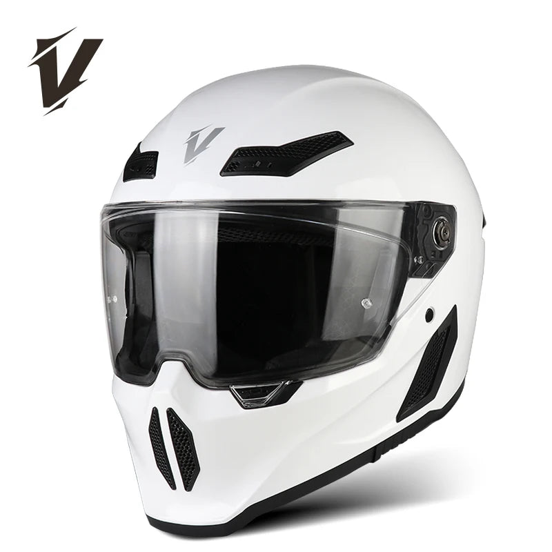 New Motorcycle Helmet DOT Approved  Full Face Racing Off-road Helmets Capacetes Men Cascos Para Moto for Harley Four Season