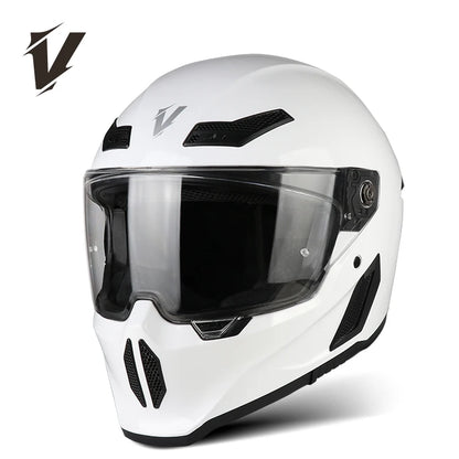 New Motorcycle Helmet DOT Approved  Full Face Racing Off-road Helmets Capacetes Men Cascos Para Moto for Harley Four Season