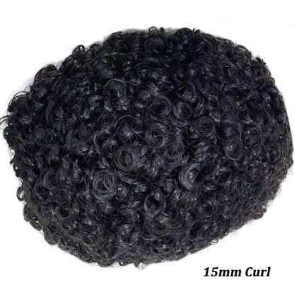 Dreadlocks Man Hair Prosthesis Mono NPU Men Toupee Human Hair Wigs Indian Human Hair System Unit Natural Color 7inche Dreadlocks