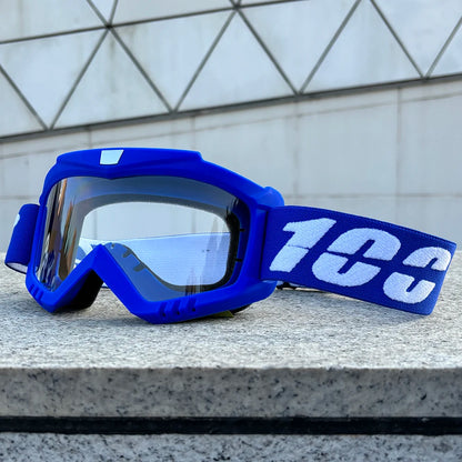100 Motorcycle Goggles For Men Motocross Sunglasses Safety Protective MX ATV Ski Helmet Goggles vintage Driving Glasses