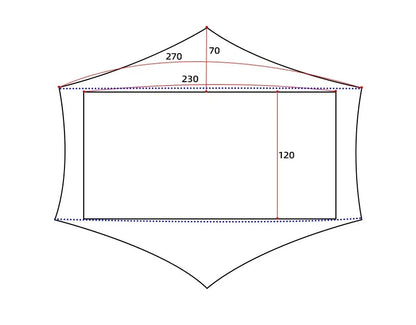 FLAME'S CREED Lanshan 2 Pro Just 915 Grams 2 Side 20D Silnylon LightWeight 2 Person 3 And 4 Season Backpacking Camping Tent