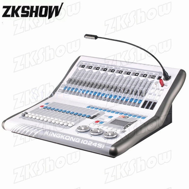 King Kong 1024 DMX512 Console for Show Christmas Wedding Easter Halloween Bar Festival Professional Stage Lighting Controller