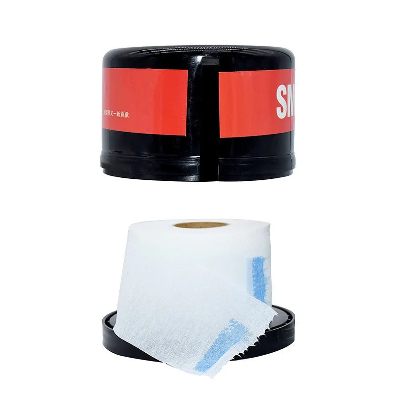 Dispenser for Neck Strips Barber Neck Paper Roll Holder Hairdressing Paper Storage Box Haircut Scarf Paper Container