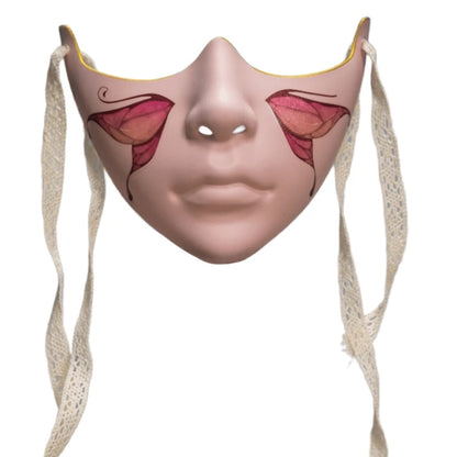 Unisex Masquerade Mask Beauty Mask Cosplay Mask Mechanical Half Face Mask for Carnival Halloween Dress up Party Mask