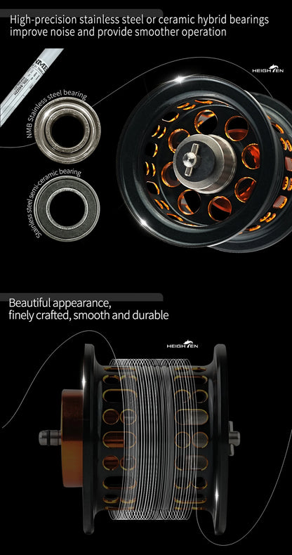 HEIGHTEN Shallow Spool For Daiwa Zillion Steez ct Ryoga Morethan Baitcasting Reel Lure Fishing