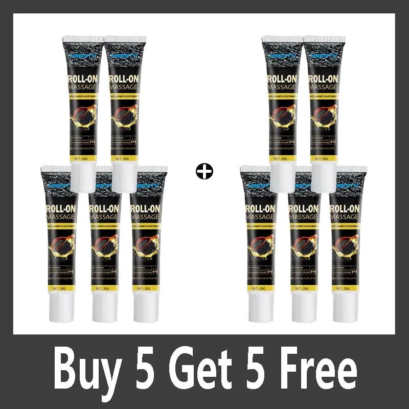 Herbal Anti-grey Hair Treatment Serum Cream White To Black Permanent Repair Natural Color Nourish Scalp Hair Care Products
