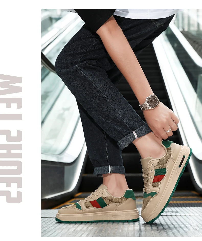 Classic Vintage Sneakers Men Fashion Casual Men's Skateboard Shoes Street Retro Platform Sneakers Unisex Women's Sports Shoes