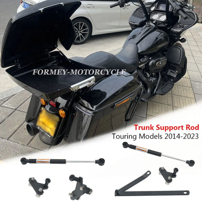For Harley Touring Road Glide Road King Street Glide 2014-2023 Motorcycle Accessories Tour Pack Trunk Support Rod Hydraulic Rod