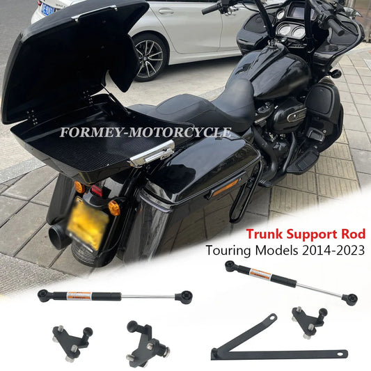 For Harley Touring Road Glide Road King Street Glide 2014-2023 Motorcycle Accessories Tour Pack Trunk Support Rod Hydraulic Rod