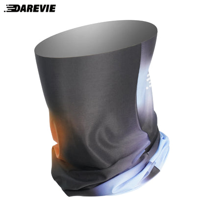 DAREVIE Cycling Face Mask Windbreaks UV Protection Face Mask Cool Feeling Bandanas For Head Soft Light Cycling Bandanas Men