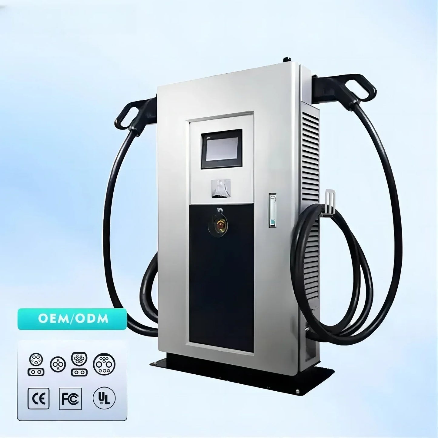 Car Charging Station 20kw Level 3 Customized Electric Bus Charger 30kw 50kw 60KW 100KW 120KW Fast DC EV Car Charging Station