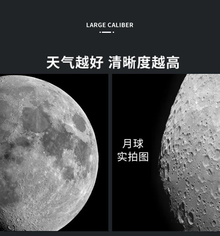 Large Aperture Astronomical Telescope with High Magnification and High-definition Outdoor Professional Space Observation F70076