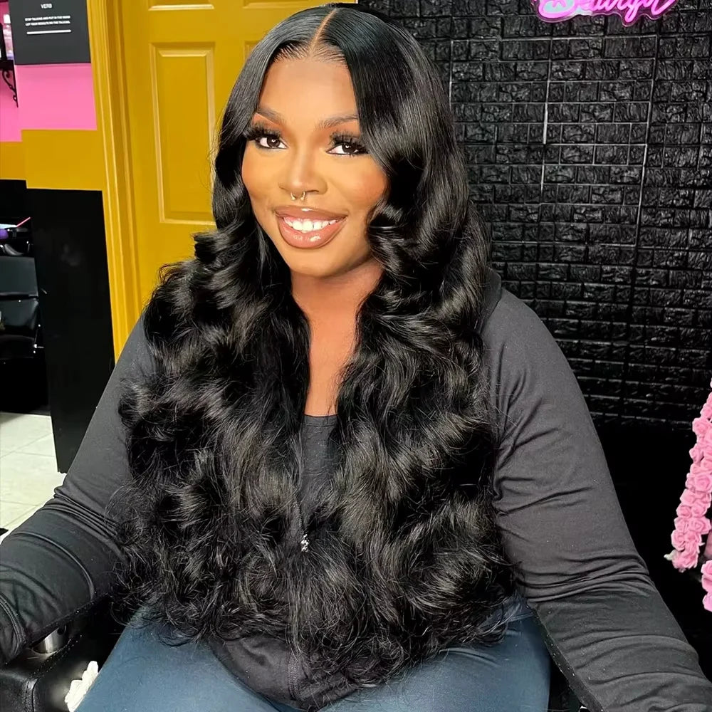 30 40 Inch 13x6 13x4 Body Wave Human Hair Wigs For Black Women 4x4 5x5 Glueless Wigs Human Hair 360 Lace Frontal Wig Pre Cut