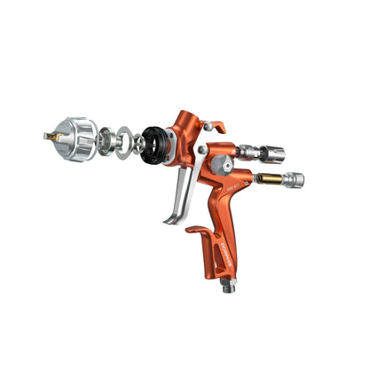 Original PORPHIS PRD-817 VS 1.3mm Split-Nozzle Spray Gun Automotive Paint Gun, Professional Paint Spray Gun For Car Painting