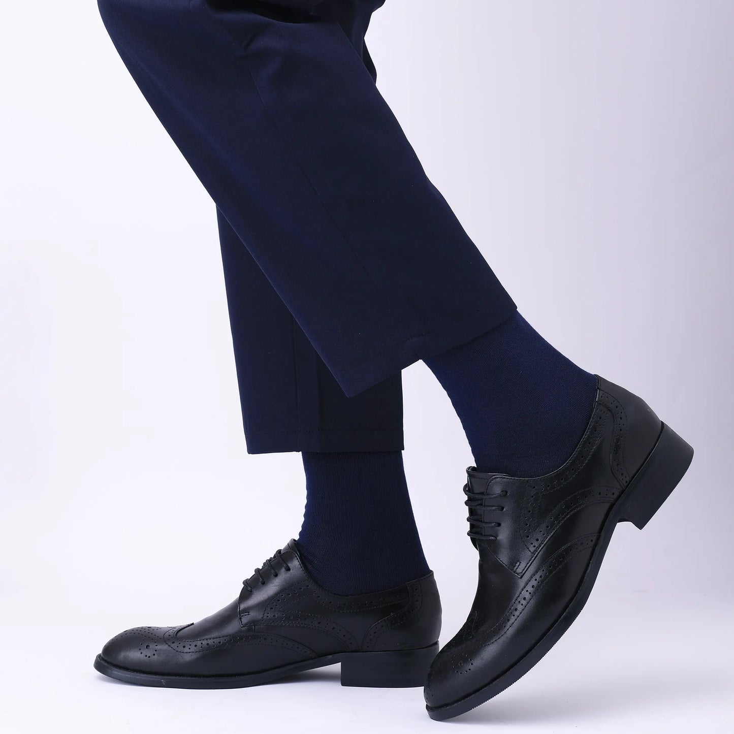 3pair Sock Leisure Athletic Sports Crew Dress Men Solid Color Striped plus-size Business Stockings mid-calf Autumn Winter B8W119