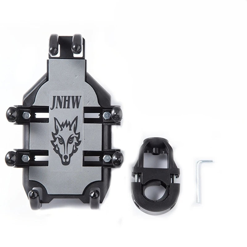 1 Pcs Super stable Motorcycle Handlebar Phone Holder 360 Degree Rotating Motorcycle Navigation Shock-proof Phone Stand Bracket