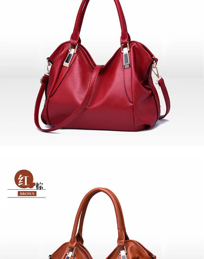 2024 Fashion Soft Leather Luxury Designer Handbag Large Capacity Women's Bag Women's One Shoulder Crossbody Bag Bolsas De Mujer