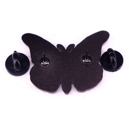 Gay Pride Rainbow Butterfly Badge LGBT Enamel Pin Brooch Jewelry Gifts