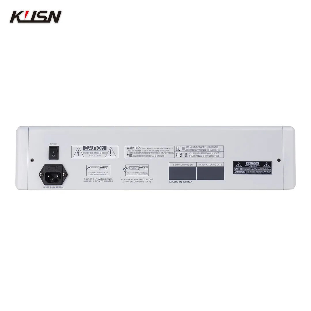 8 Channel 99 DSP Professional Audio Mixer Sound Mixing Console Soundcraft Sound Mixer with Bluetooth USB