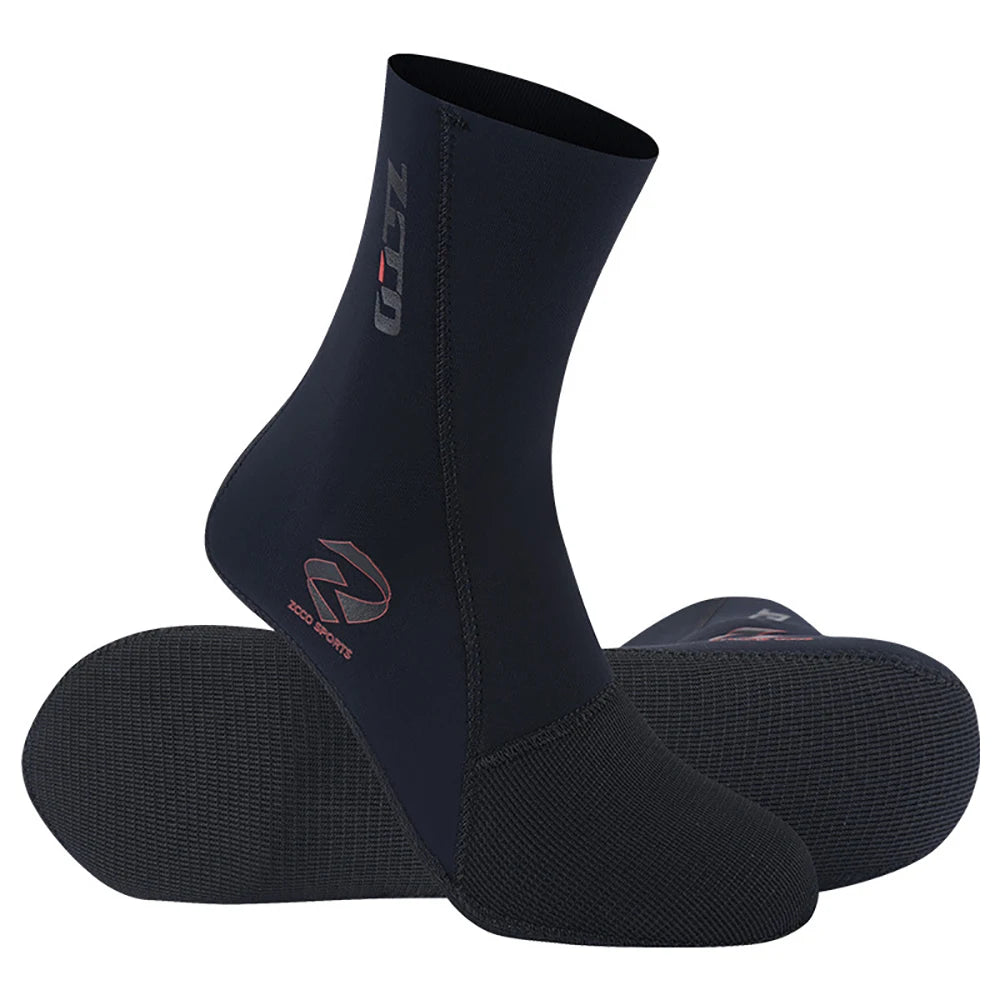 5mm/3mm/1.5mm Neoprene Diving Socks Anti Slip Beach Wetsuit Surfing Boots Water Socks Sand Proof Warm Blind Seam Diving Socks